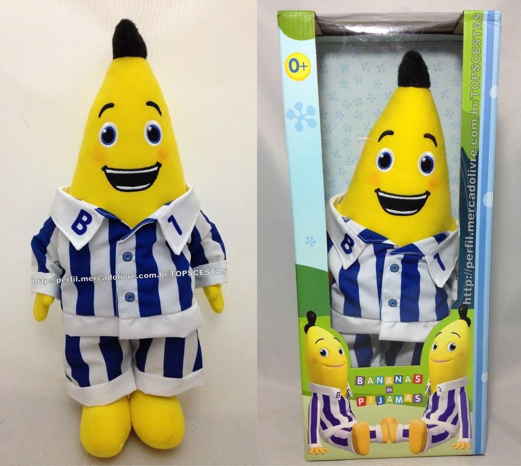 Antiguidade Boneco Bananas De Pijama B1 Long Jump Novo! R 74,90